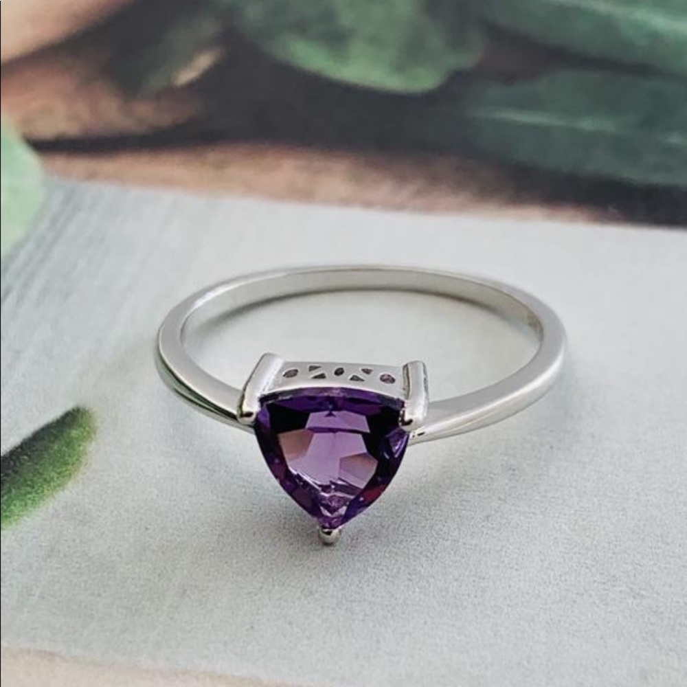 Amethyst 925 Silver Ring
